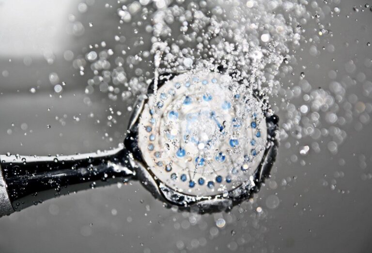 curbless shower remodel