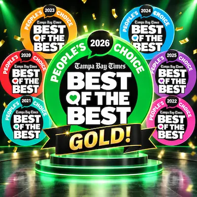 Tampa Bay Times People's Choice Best of the Best awards won by CMK Construction