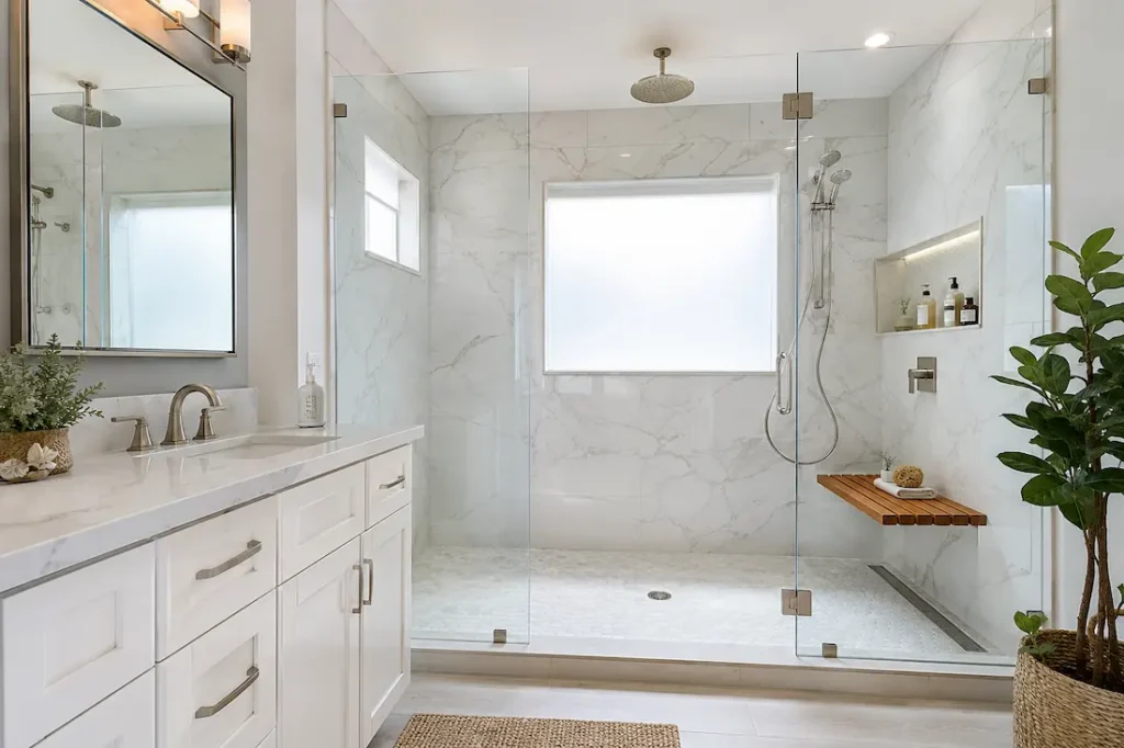 Tub To Shower Modern Design