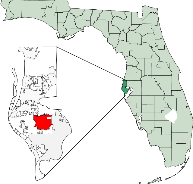 Map of Florida showing highlighted regions.