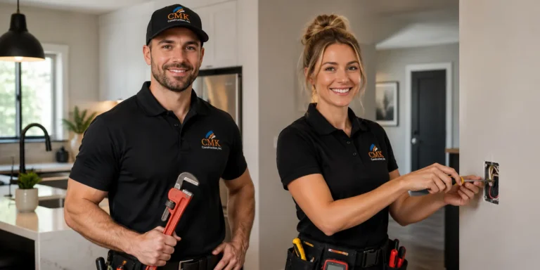 Why CMK's In House Plumbers and Electricians Protect Your Kitchen or Bathroom Remodel