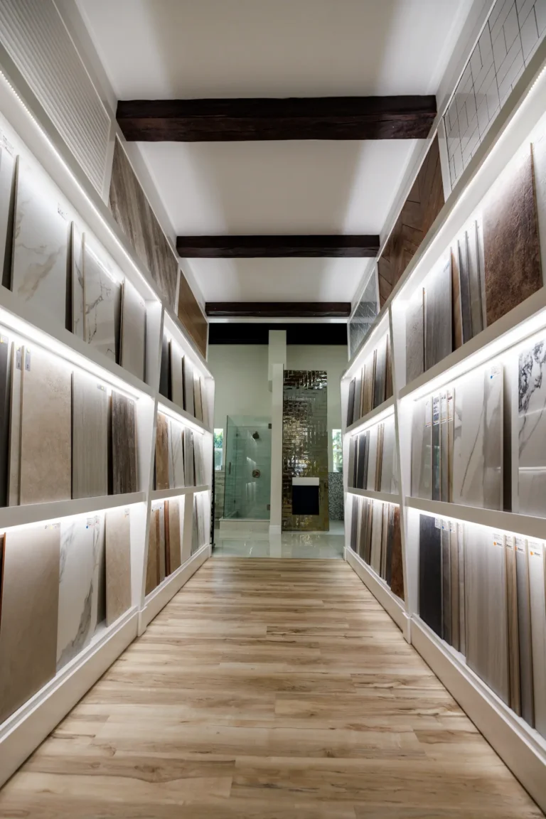 cmk construction tampa tile selection showroom