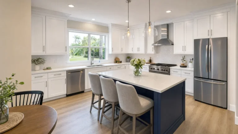 best kitchen bathroom remodelers tampa bay remodeled kitchen navy island