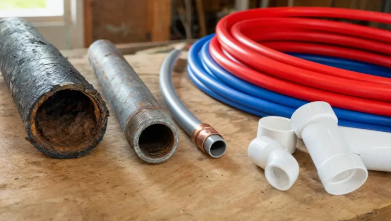 old plumbing pipes cast iron galvanized polybutylene vs pex