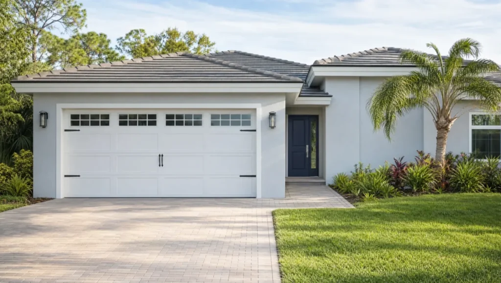 sarasota cost vs value garage door steel entry door replacement