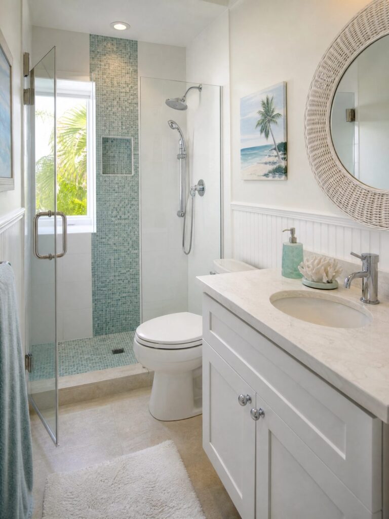 guest bathroom remodel siesta key